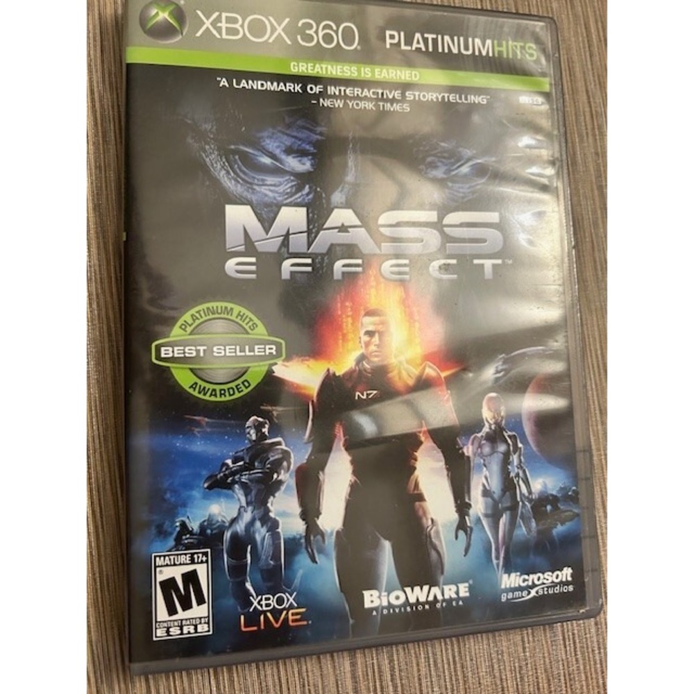Mass‎ Effect  Platinum Hits Microsoft Xbox 360